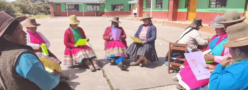 Mujeres acompañadas en Perú por Manos Unidas