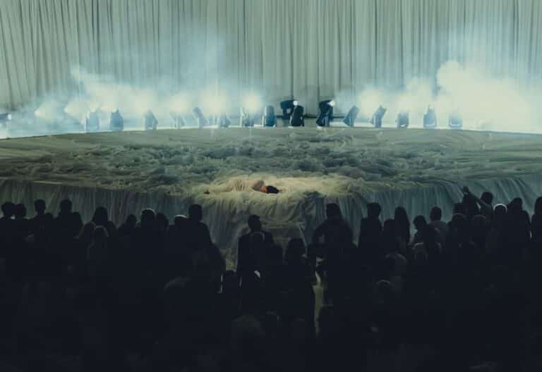 Rosalía, durante la presentación de 'Lux'