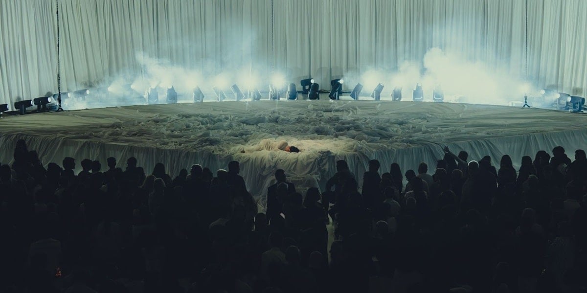 Rosalía, durante la presentación de 'Lux'