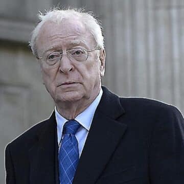 El actor Michael Caine