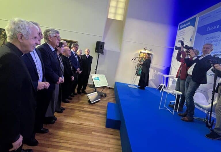 Acto de apertura del foro 'Etica e IA', organizado por la Archidiócesis de Santiago