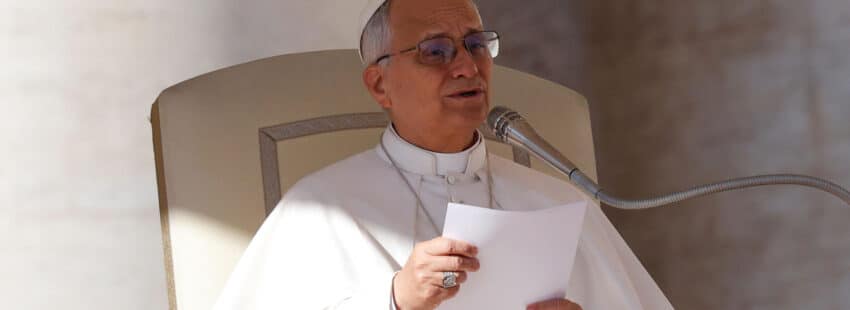 León XIV, en la audiencia general