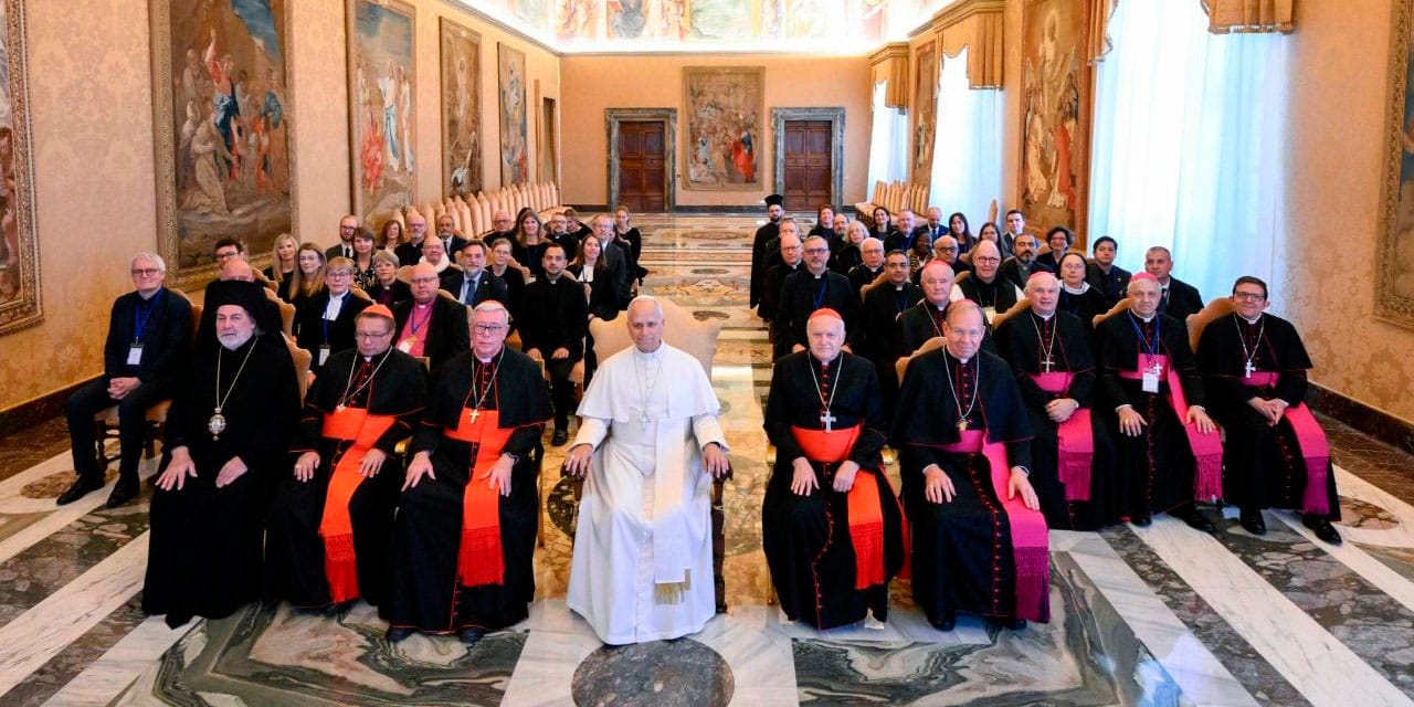 León XIV recibe a las Iglesias cristianas de Europa