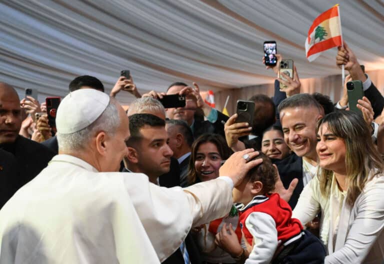 León XIV, en Líbano