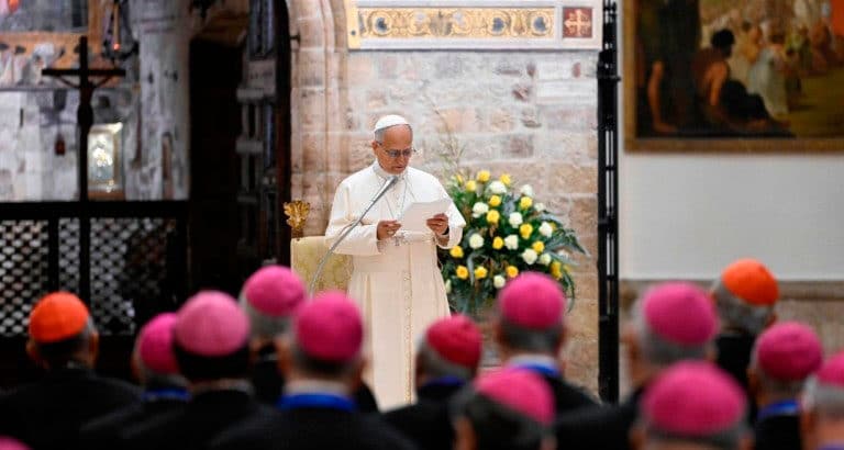 León XIV, en la Asamblea General de la Conferencia Episcopal Italiana