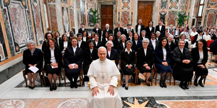 León XIV, en audiencia con las congregaciones que están celebrando su capítulo general en Roma