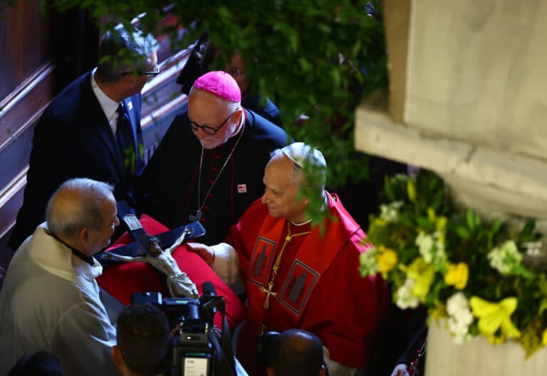 León XIV, en la catedral de Estambul