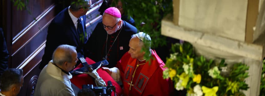 León XIV, en la catedral de Estambul