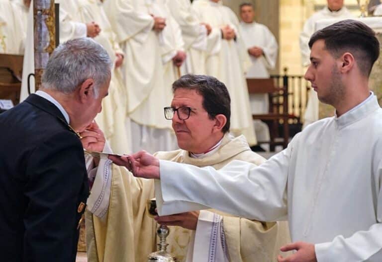 Ramón Valdivia, en la catedral de Cádiz