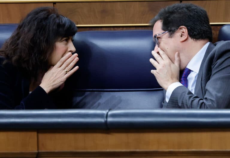 Los ministros Ana Redondo y Óscar López