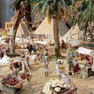 Belén de la Real Casa de Correos en Madrid