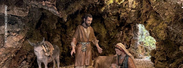 Belén de la Real Casa de Correos en Madrid