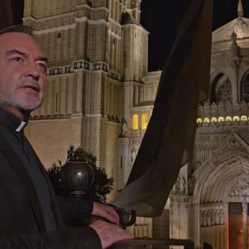 Jesús Sánchez Adalid en una escena del documental
