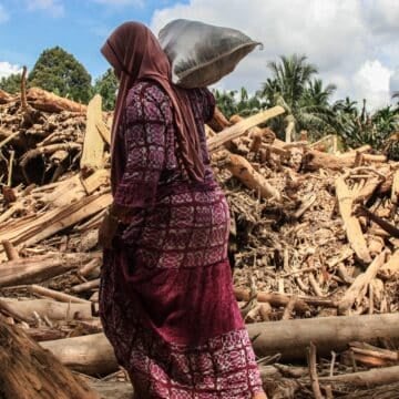 Ciclón en Indonesia
