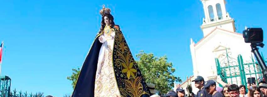 Más de un millón de peregrinos llegaron al Santuario de la Inmaculada Concepción en Lo Vásquez