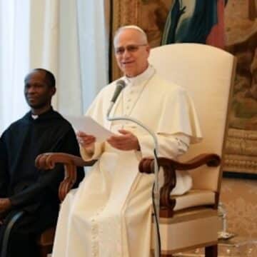 León XIV audiencia con los jóvenes de Acción Católica