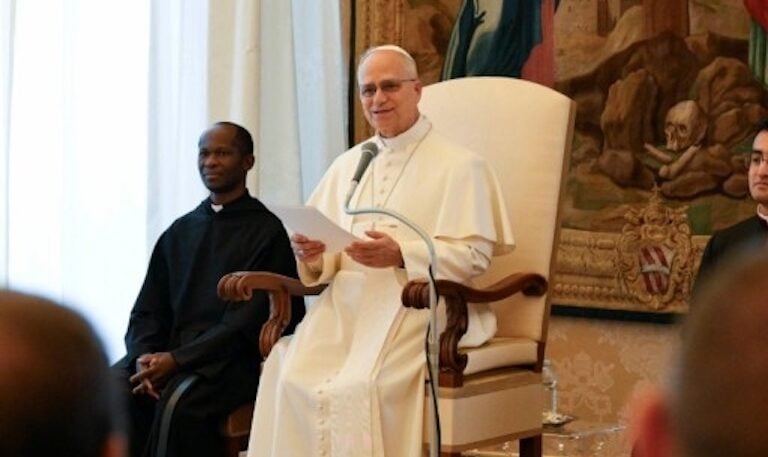 León XIV audiencia con los jóvenes de Acción Católica