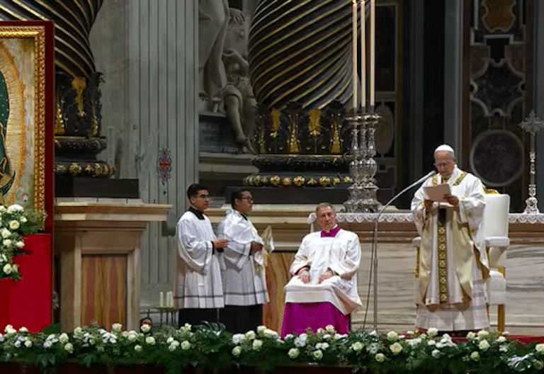 León XIV misa de Guadalupe