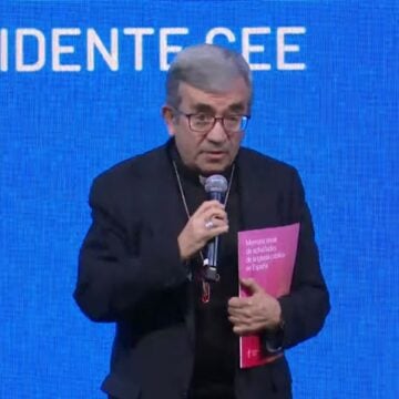 Luis Argüello, en la presentación de la Memoria de Actividades de la Iglesia 2024