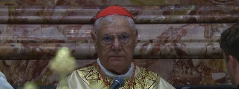 El cardenal Müller, en la misa por el alma de Benedicto XVI
