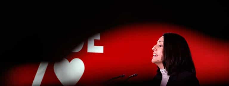 La secretaria de Organización del PSOE, Rebeca Torró.