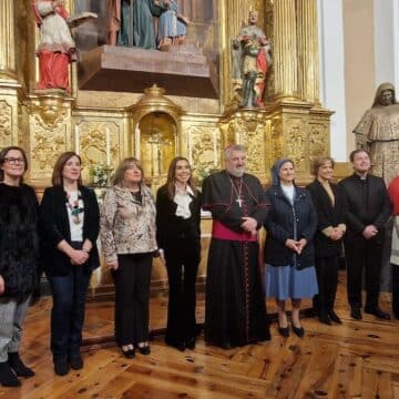 La escultura de Santa Genoveva Torres Morales ya está en la Basílica del Pilar