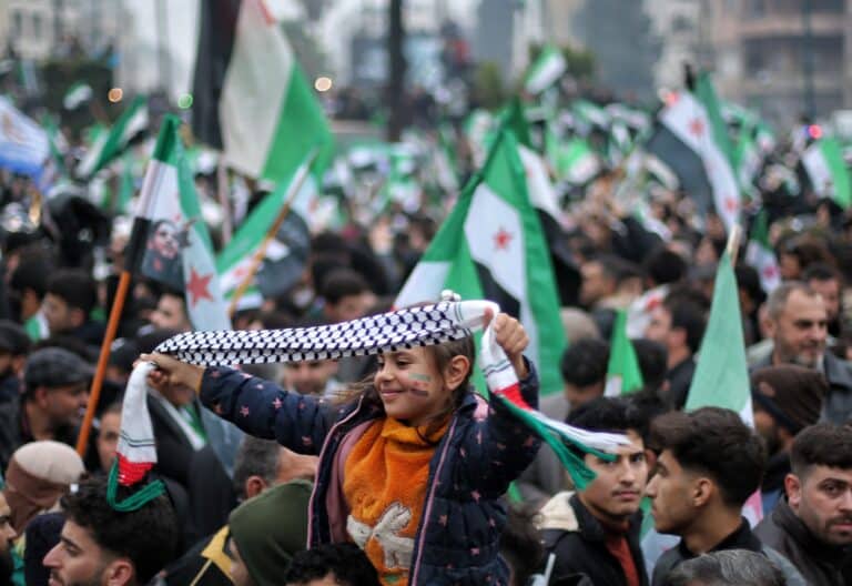 Siria celebra el aniversario de la caída de Al-Assad