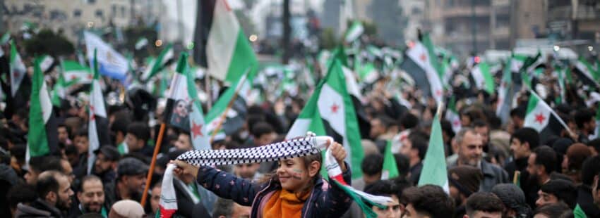 Siria celebra el aniversario de la caída de Al-Assad