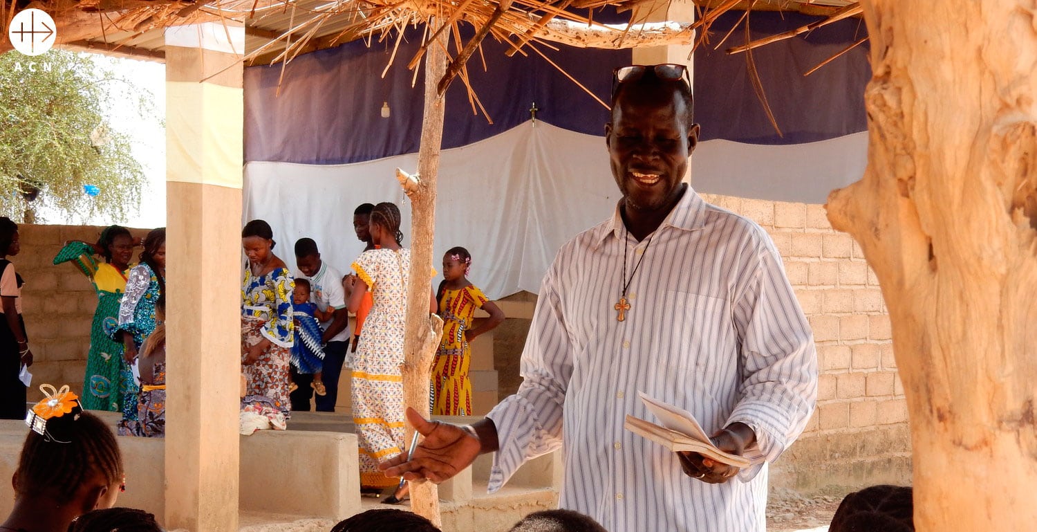 Mathieu Sawadogo, catequista de Burkina Faso y IX premio de Libertad Religiosa de ACN