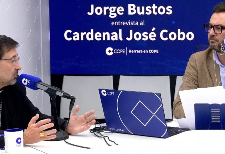 El cardenal José Cobo, en Cope