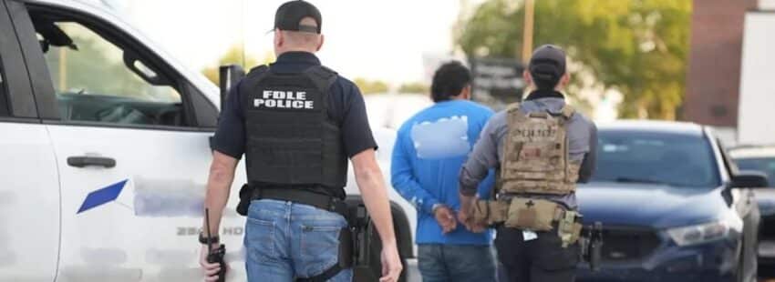 Detención de inmigrante