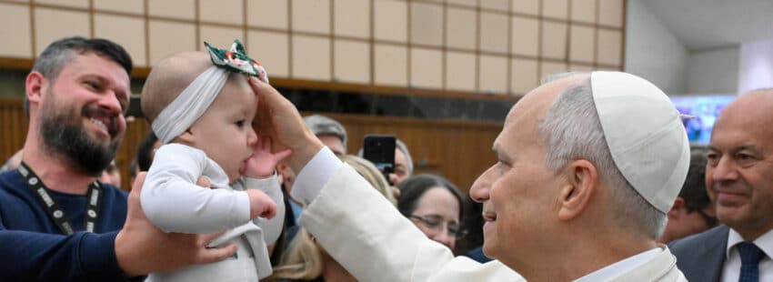 León XIV en su saludo de Navidad a los trabajadores del Vaticano