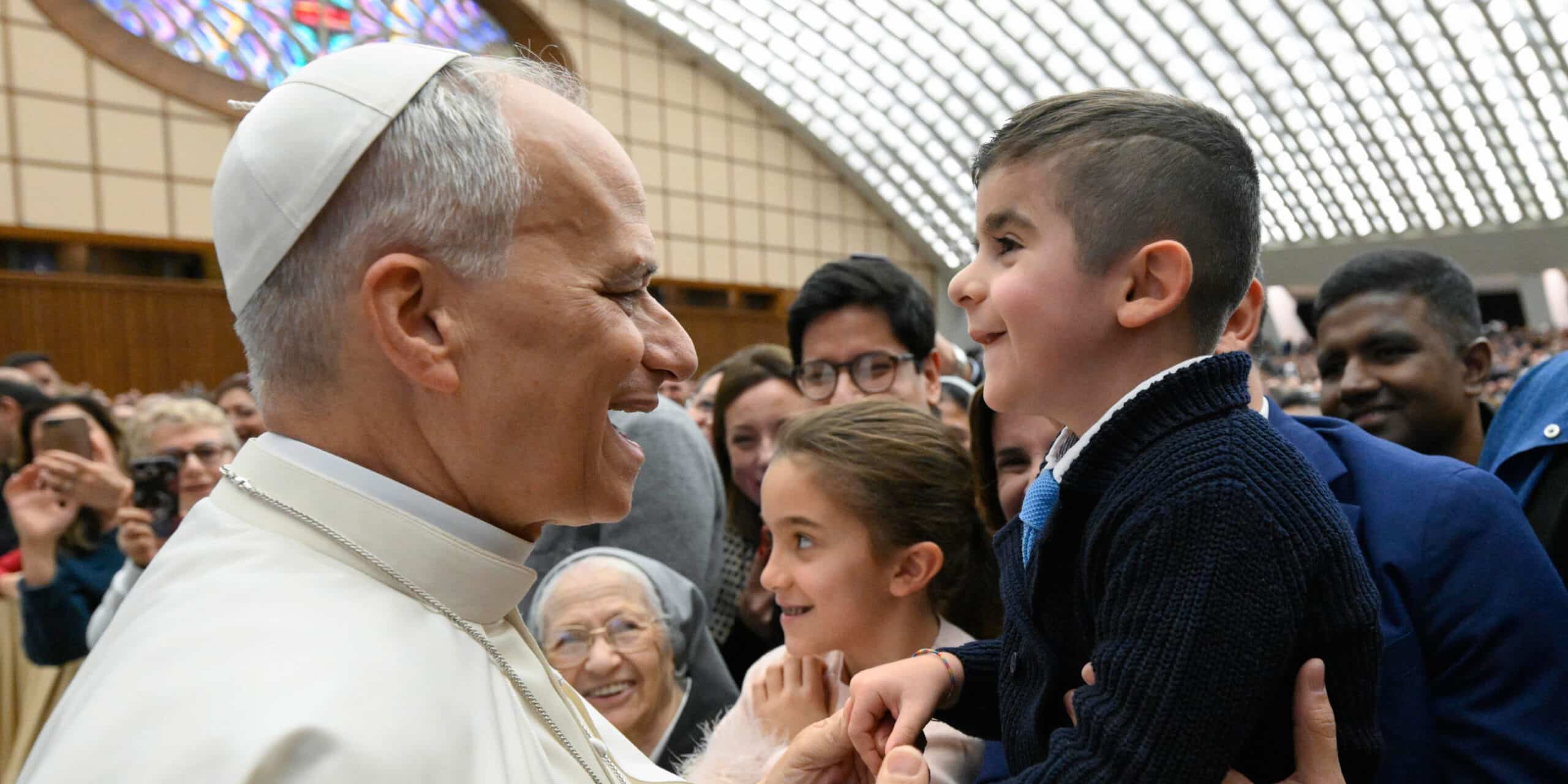 León XIV en su saludo de Navidad a los trabajadores del Vaticano
