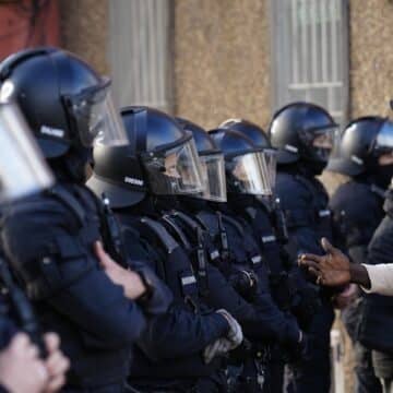 GRAFCAT5904. BADALONA (BARCELONA) (ESPAÑA), 18/12/2025.- Aspecto este jueves del espacio donde el