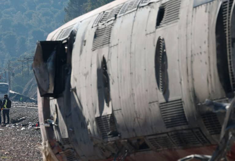 Accidente de tren en Ademuz (Córdoba).