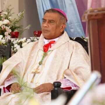 Harold Anthony Perera, presidente del Episcopado de Sri Lanka. Foto: ACN