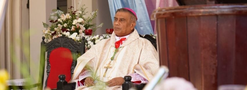 Harold Anthony Perera, presidente del Episcopado de Sri Lanka. Foto: ACN