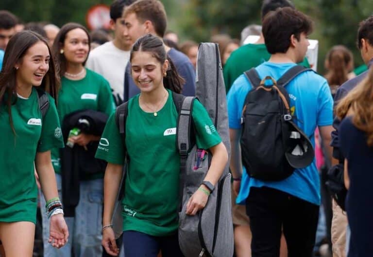 Jóvenes universitarios chilenos en misión