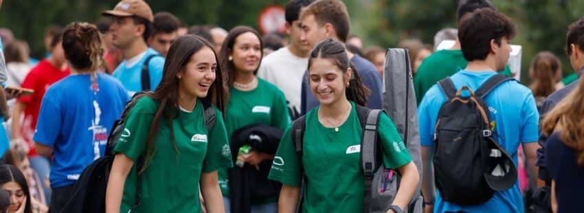 Jóvenes universitarios chilenos en misión