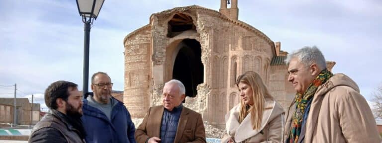 Se derrumba el ábside de la iglesia mudéjar de Muriel de Zapardiel
