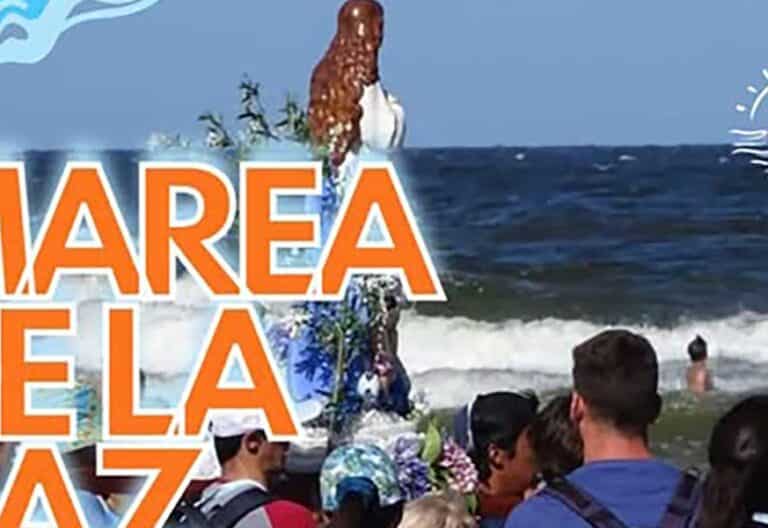 Marea por la Paz: la peregrinación misionera en la costa Atlántica argentina