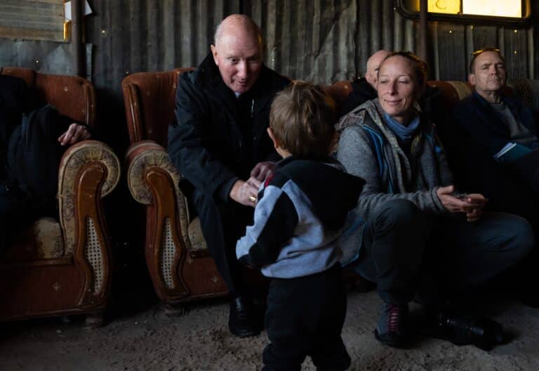 Obispos en Tierra Santa