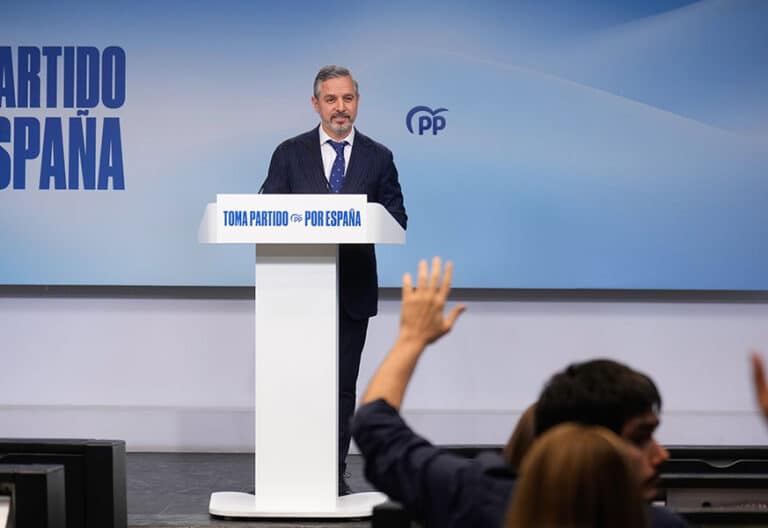 El vicesecretario general de Economía del Partido Popular, Juan Bravo