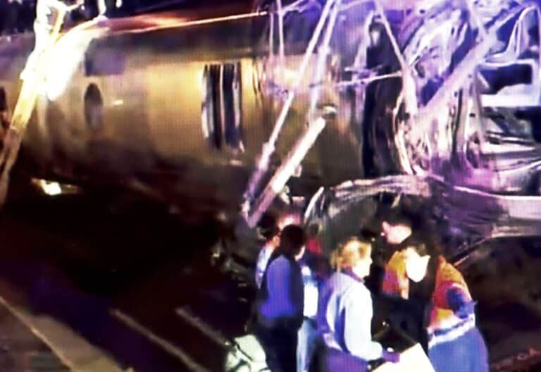 Accidente de trenes en Córdoba