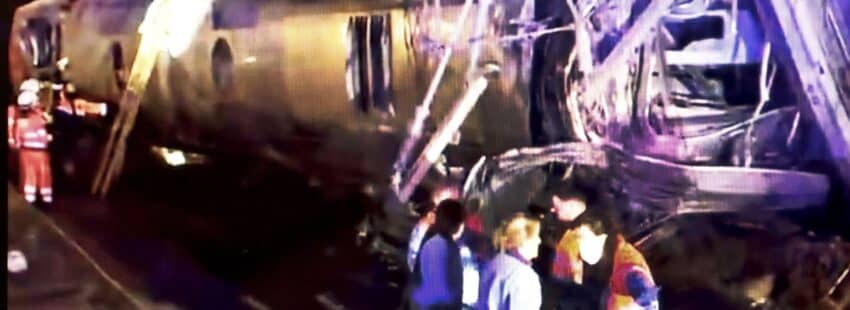 Accidente de trenes en Córdoba