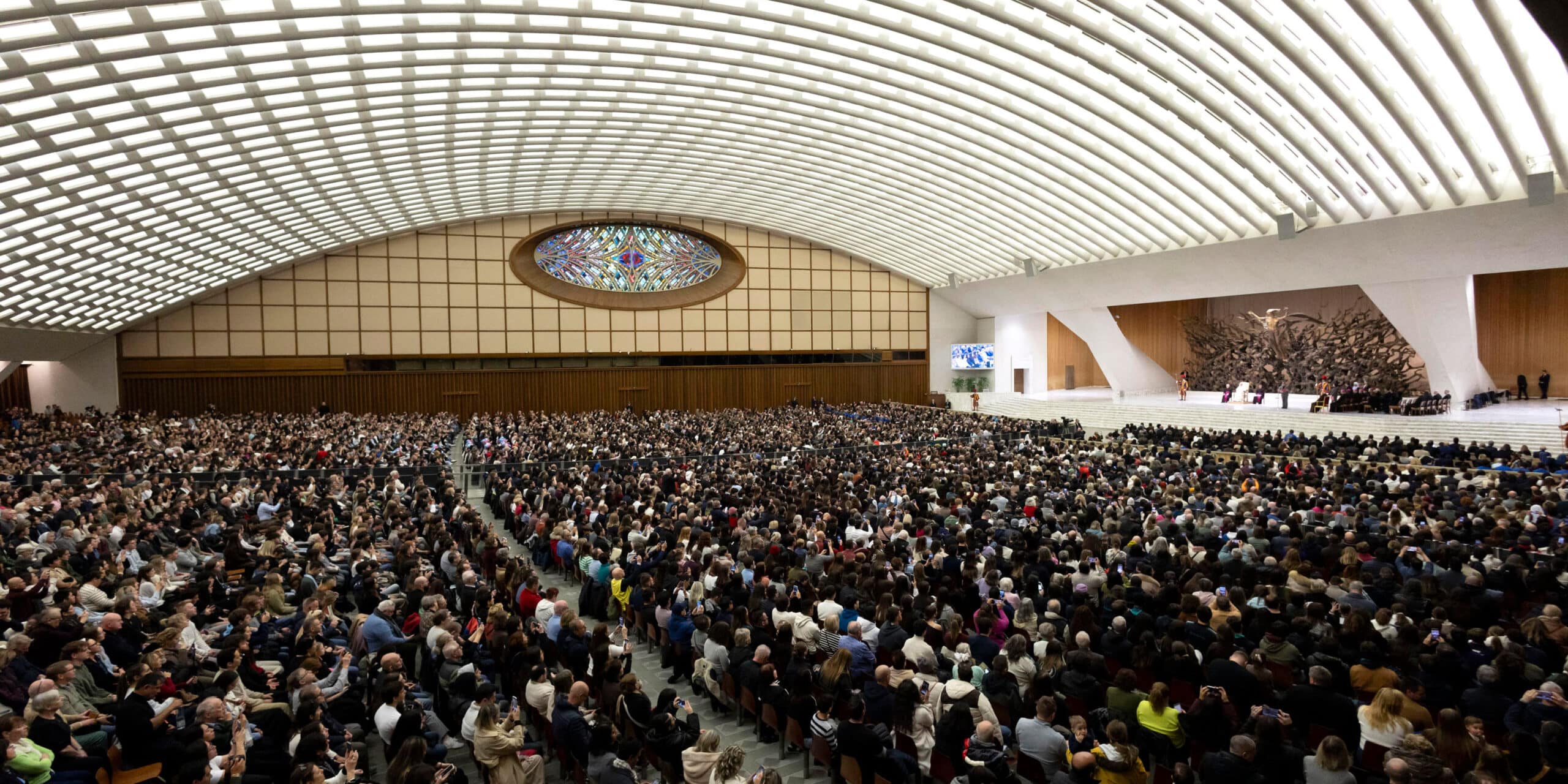 Audiencia general en el Aula Pablo VI con el papa León XIV