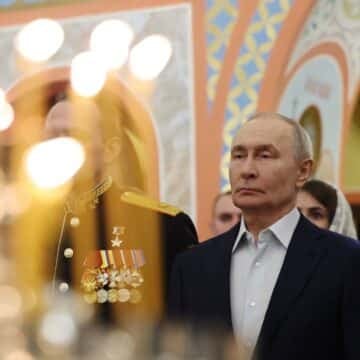 Putin, en la Navidad ortodoxa