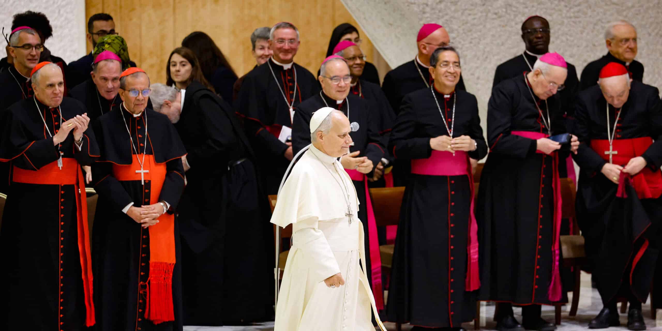 León XIV en la audiencia general