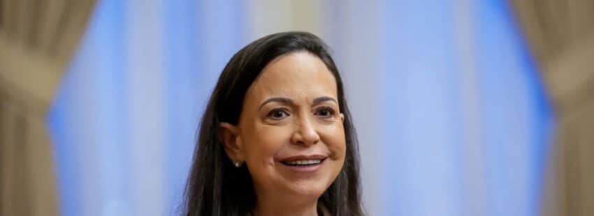 María Corina Machado: “Vamos de la mano de Dios hasta el final”