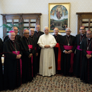 Obispos peruanos y el Papa León XIV